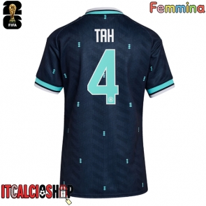 Germania Jonathan Tah #4 Seconda Maglia Femmina Mondiali 2026 Manica Corta